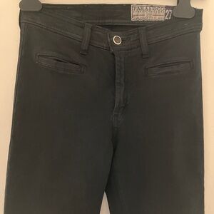 VINTAGE BLACK PARASUCO STRAIGHT LEG JEANS